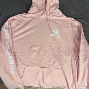 American Eagle Mens Pink Hoodie